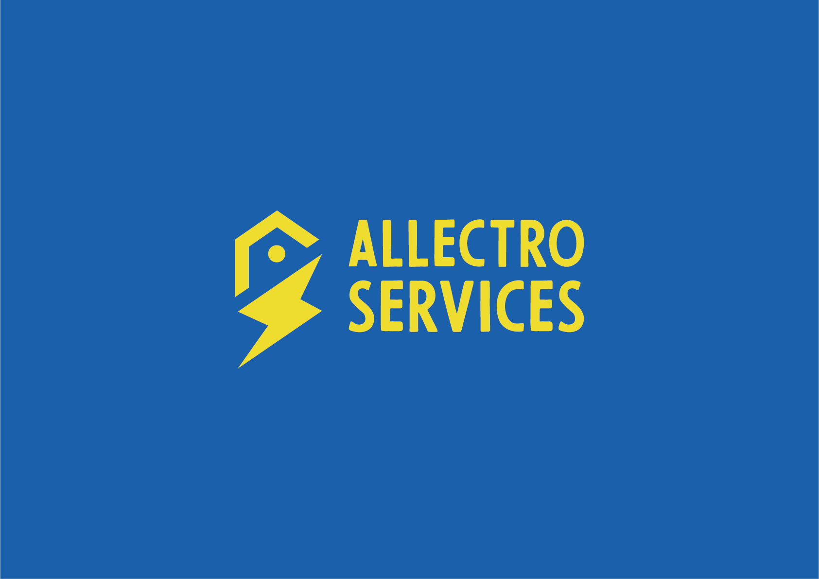 Allectro Services – Logo blauw